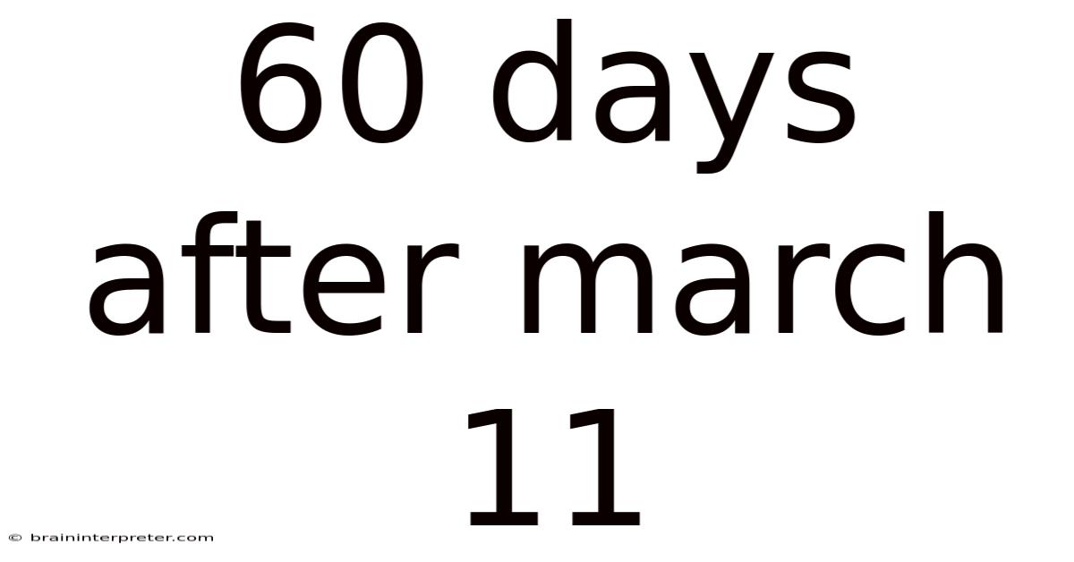 60 Days After March 11